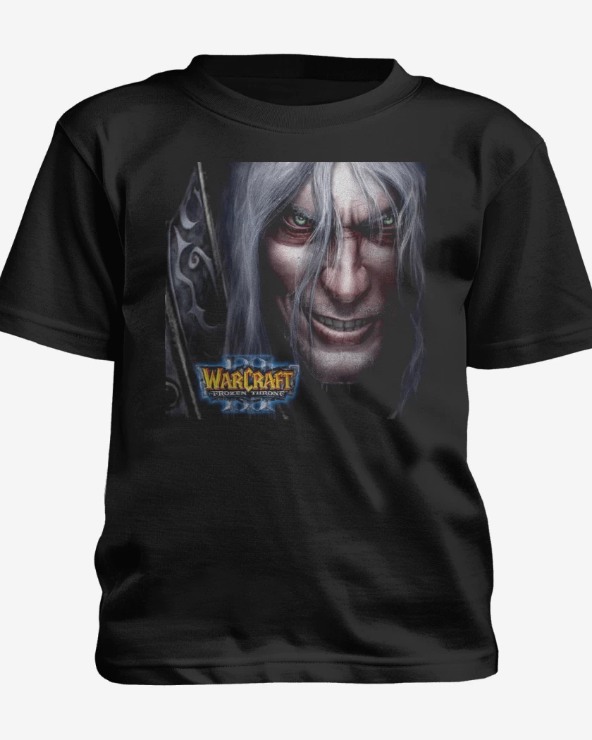 Polera de niño Negro de Frozen Throne
