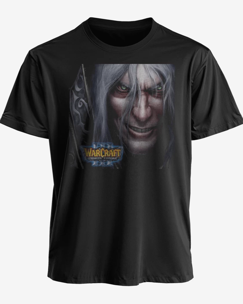 Polera Negro de Frozen Throne