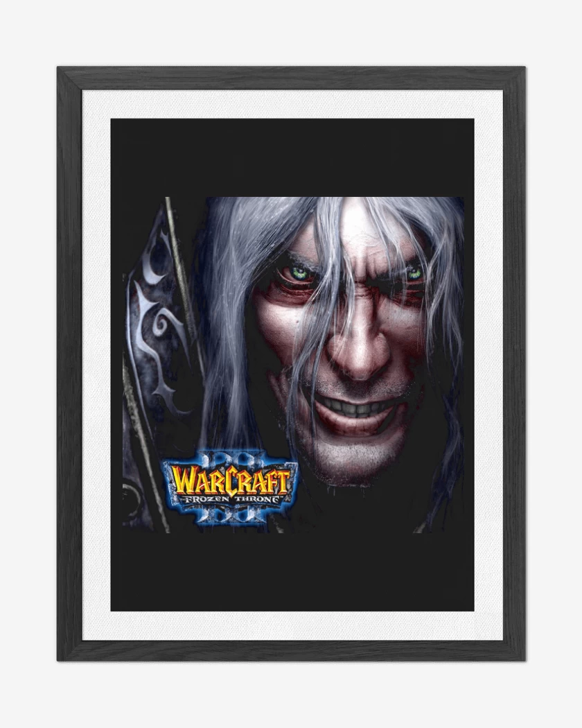 Cuadro decorativo Negro de Frozen Throne