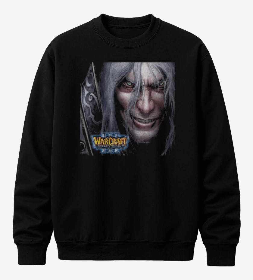 Poleron polo Negro de Frozen Throne