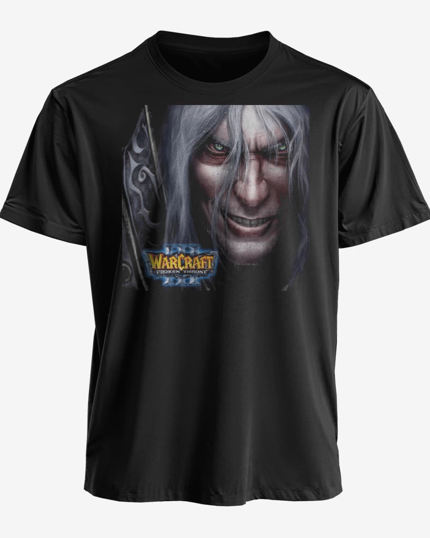 Polera premium Negro de Frozen Throne