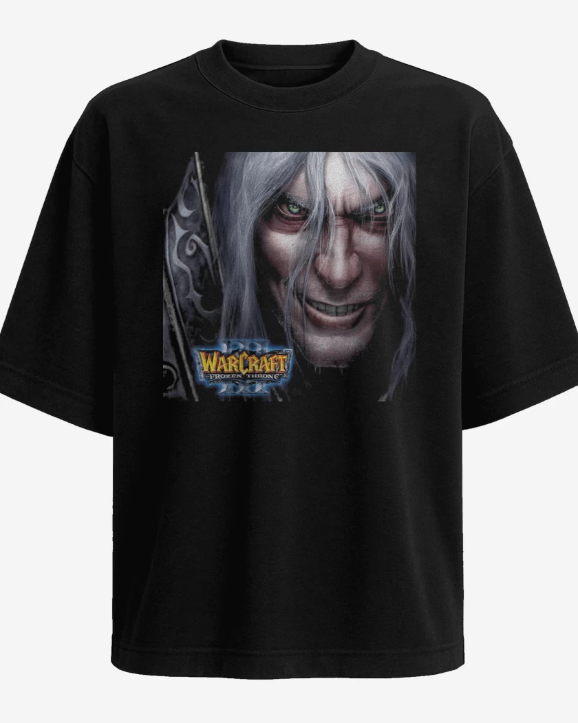 Polera Oversize Frozen Throne