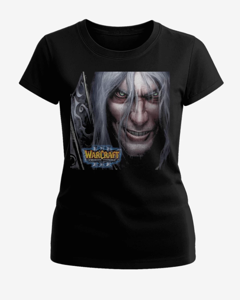 Polera de Mujer Negro de Frozen Throne