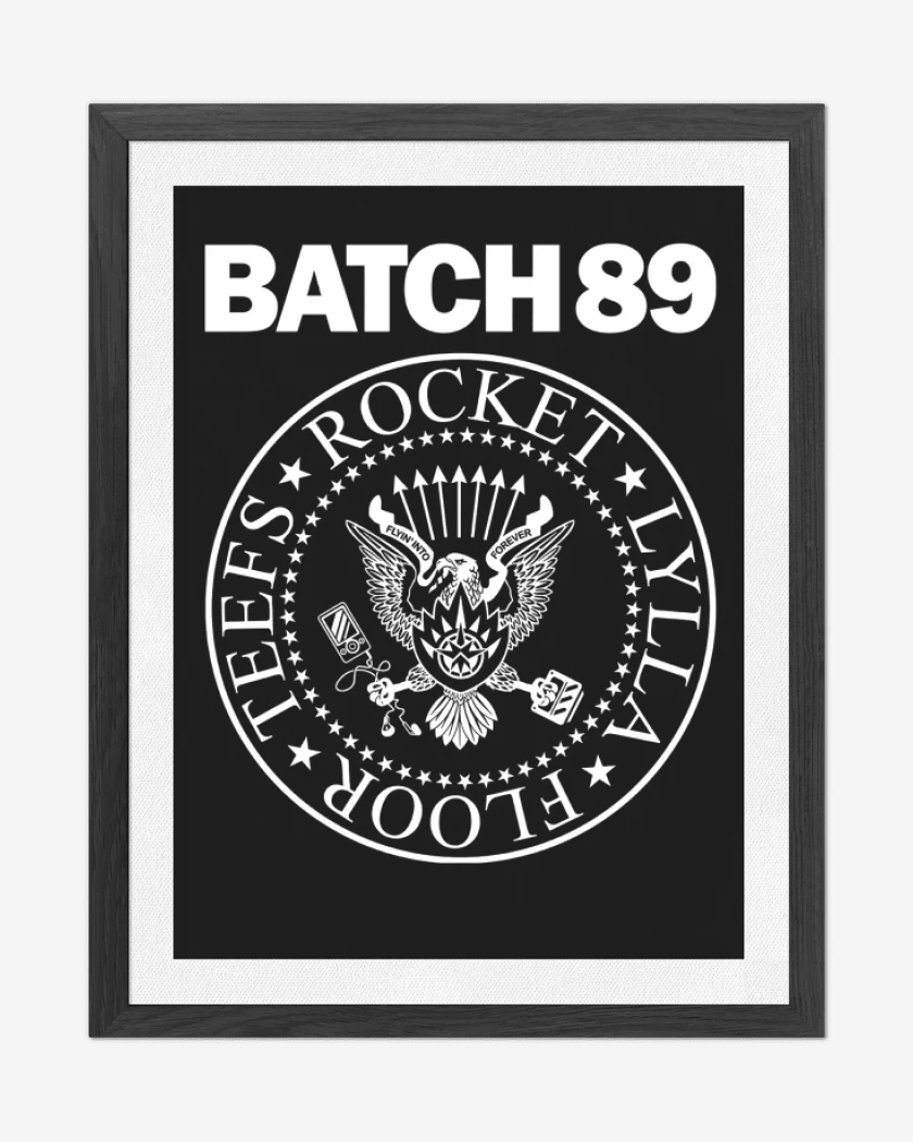 Cuadro decorativo Negro de Batch 89