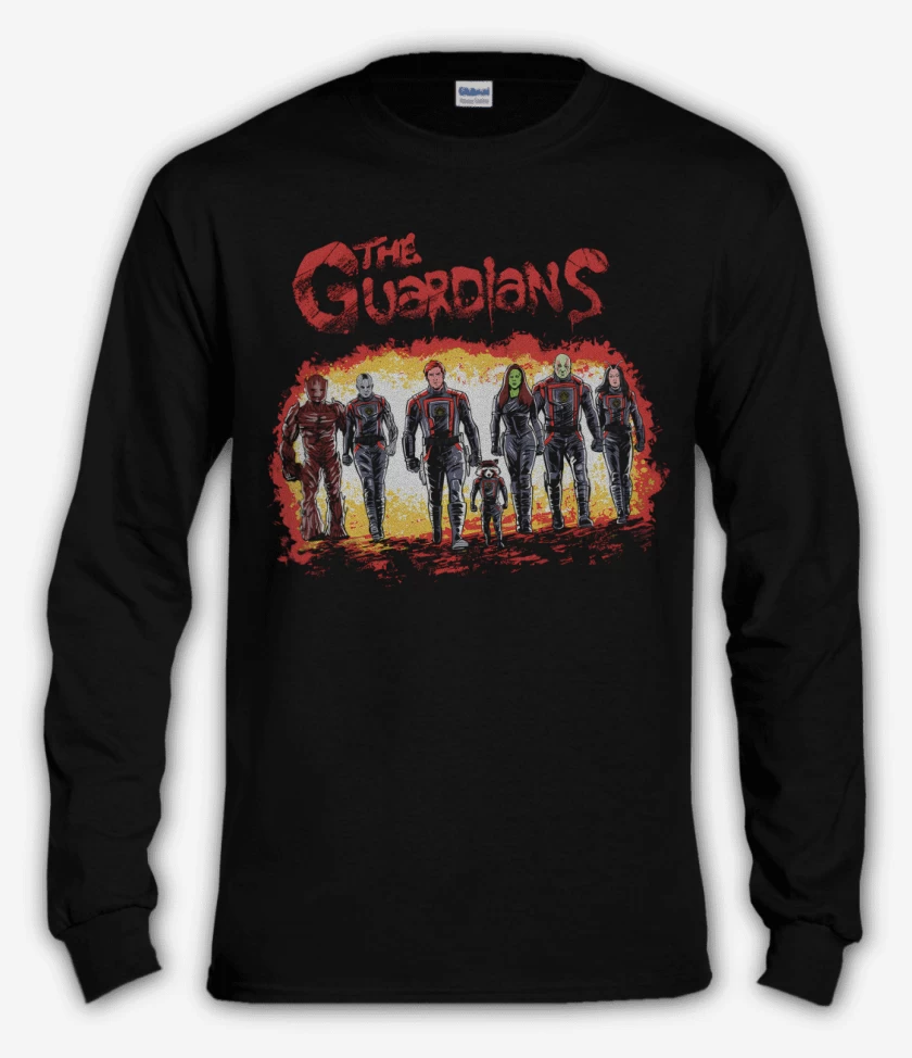 Polera manga larga The Guardians