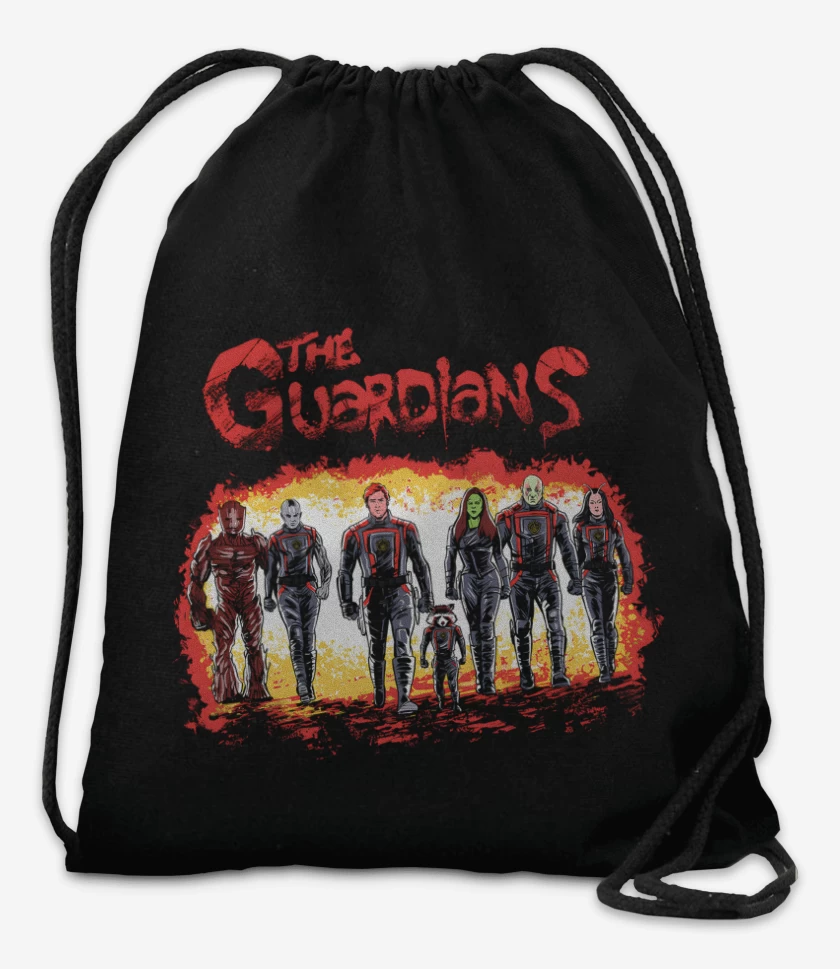 Mochila Negro de The Guardians