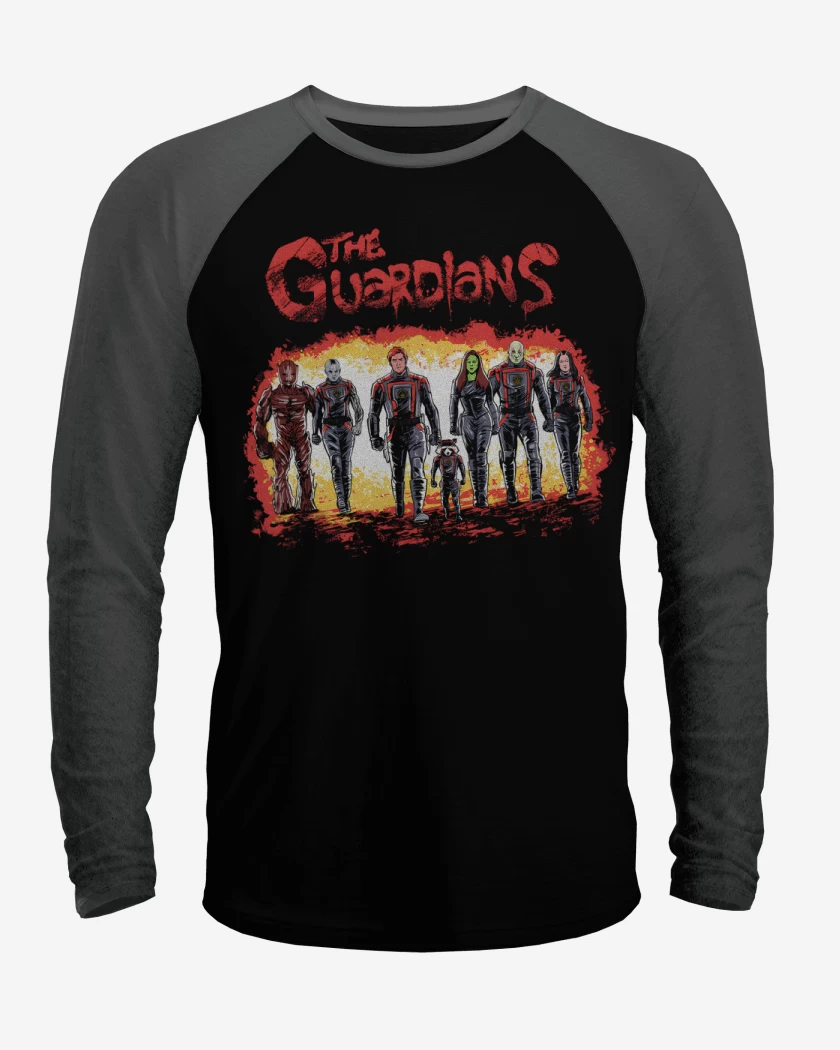 Polera Raglan The Guardians