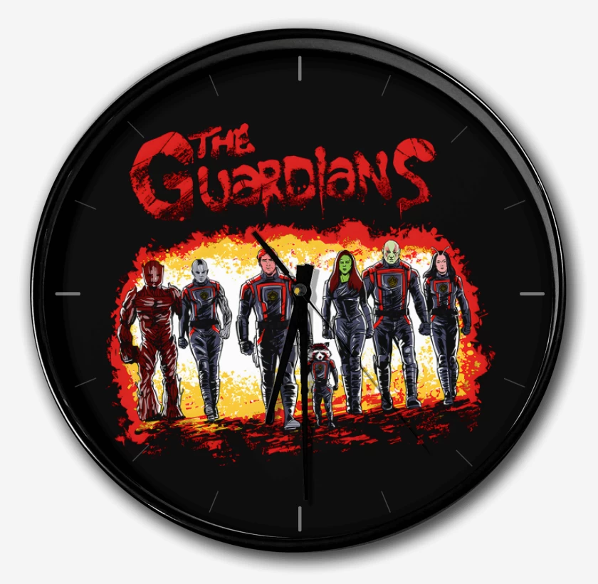 Reloj Negro de The Guardians