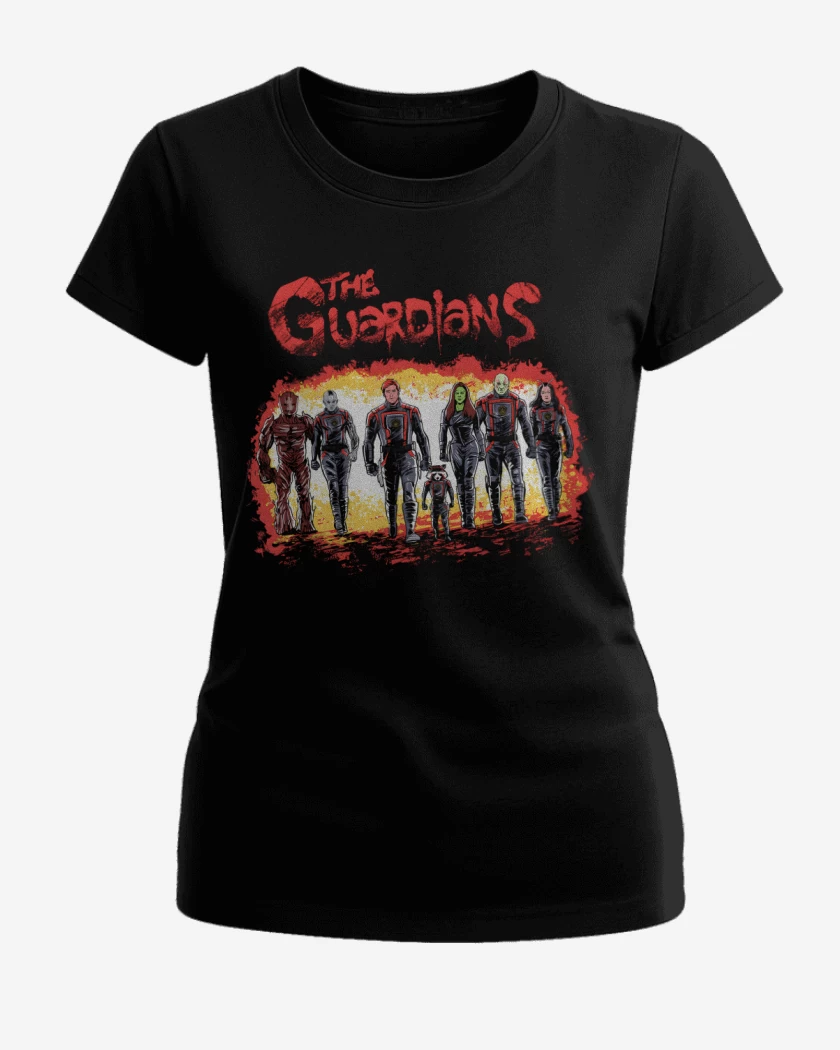 Polera de Mujer Negro de The Guardians