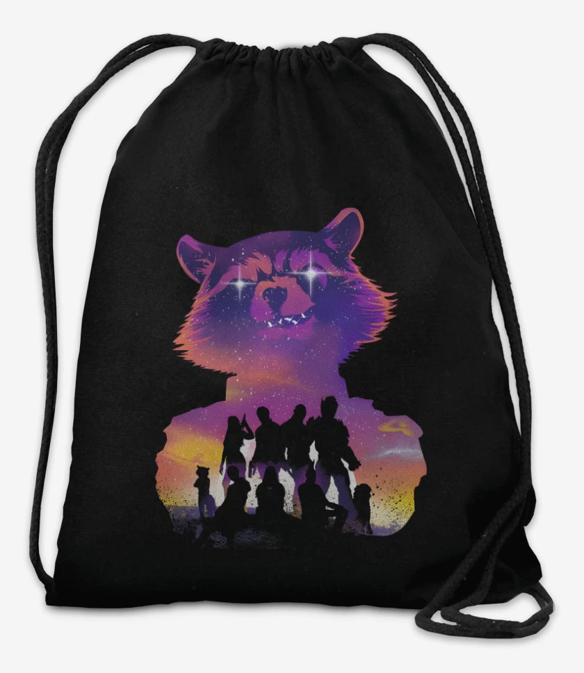 Mochila Negro de Guardianes Vol 3