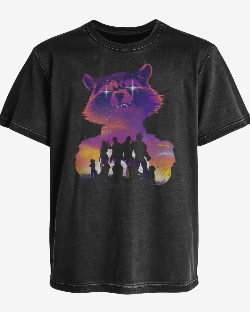 Polera desgastada Guardianes Vol 3