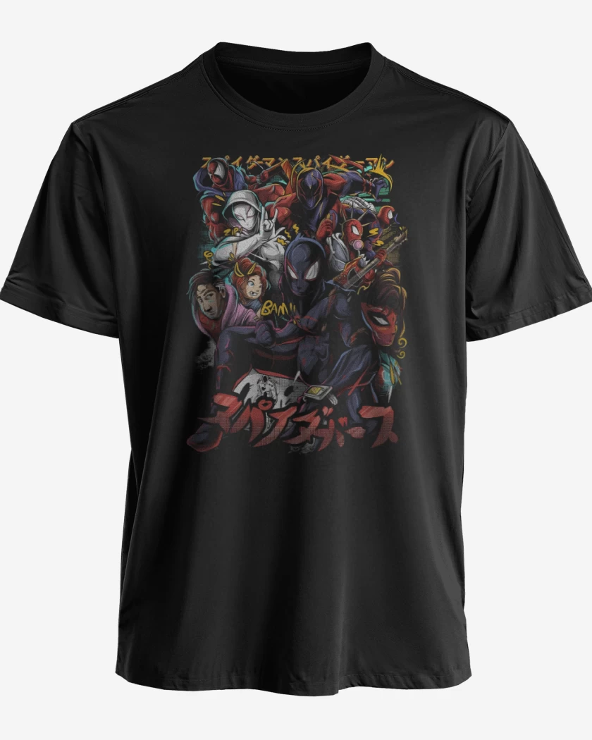 Polera In to the Spiderverse