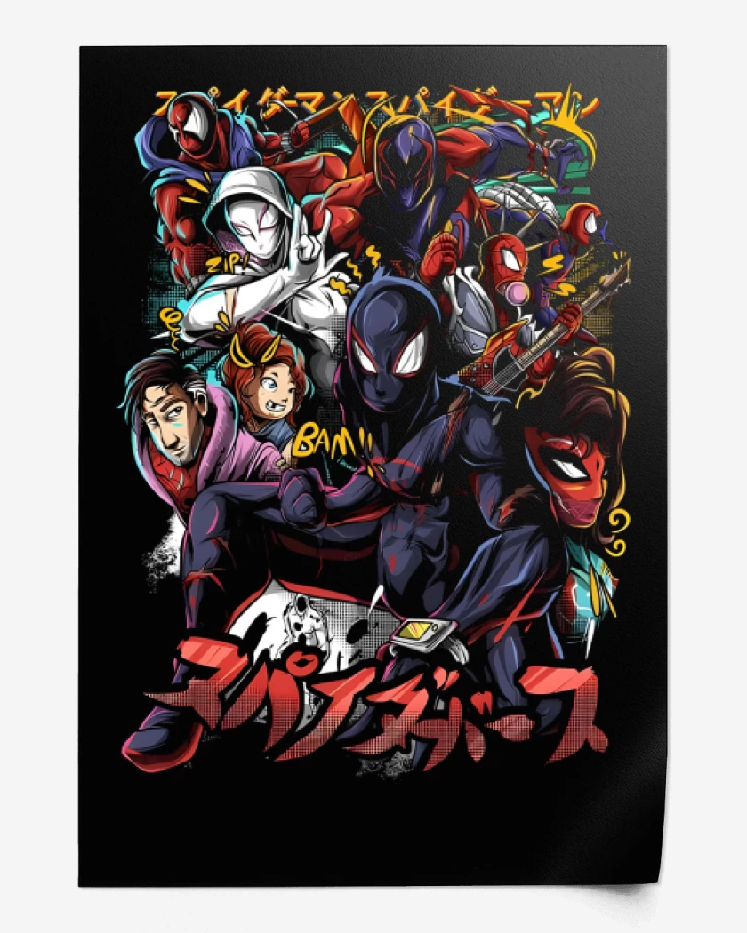 Print In to the Spiderverse