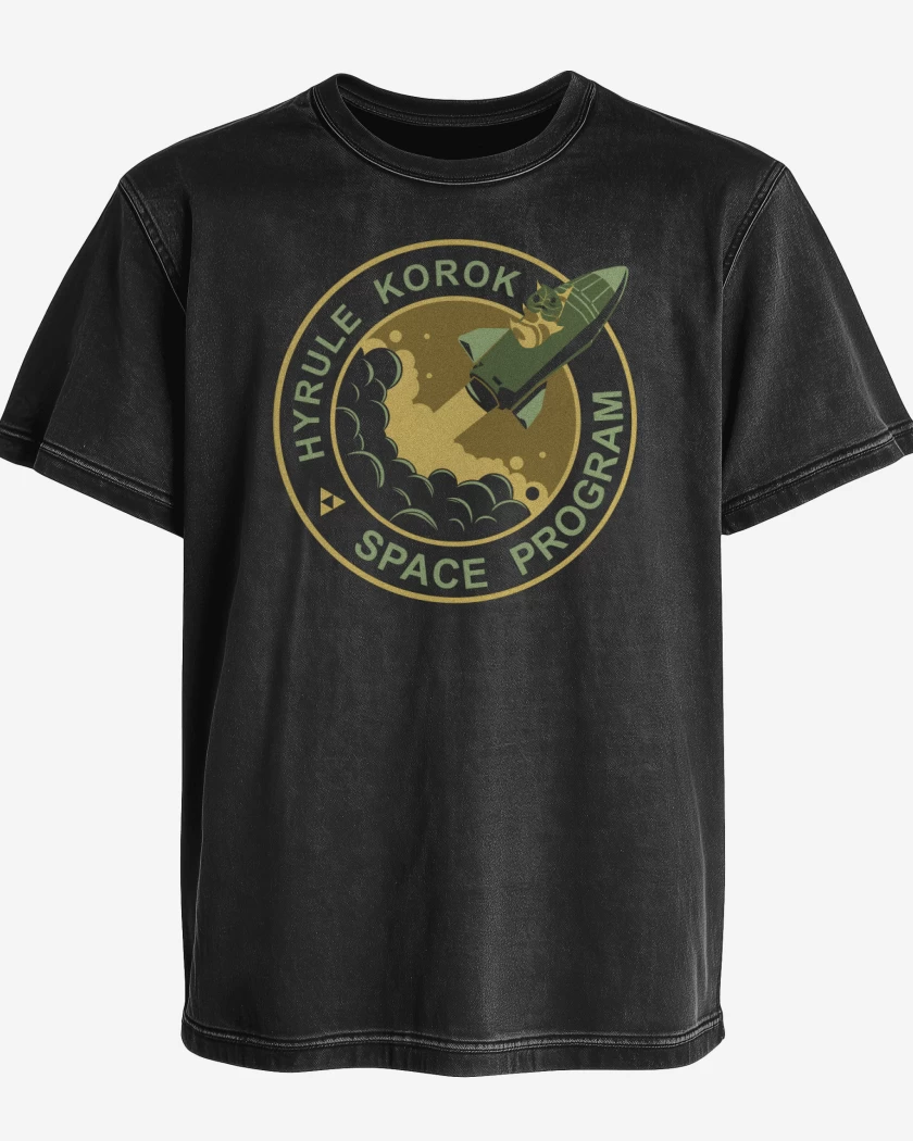 Polera desgastada Space Korok