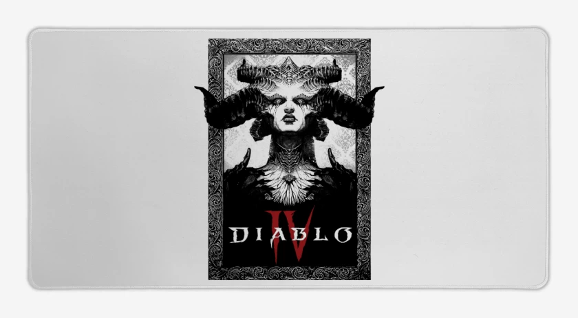 Mouse pad Gamer Blanco de Lilith IV