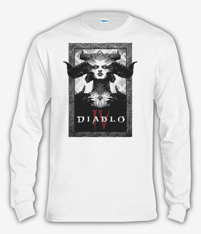 Polera manga larga Blanco de Lilith IV