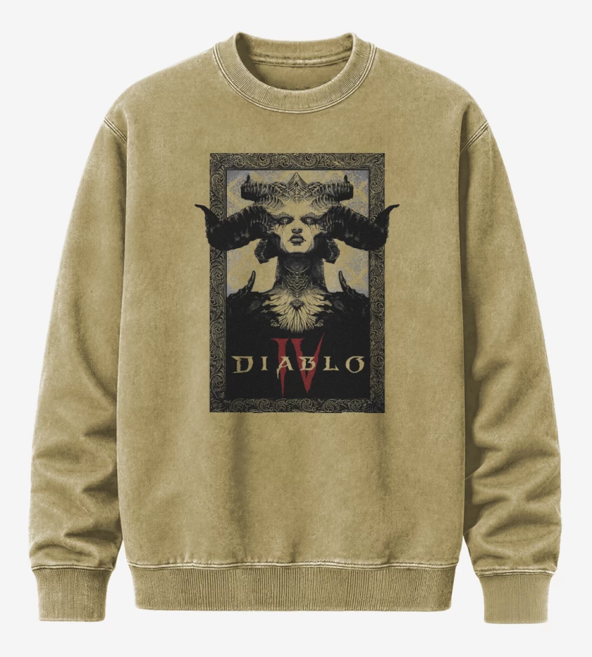Poleron Polo Acid Wash Beige de Lilith IV