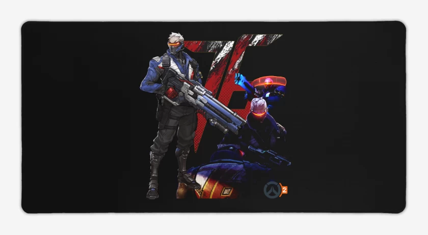 Mouse pad Gamer Soldier 76