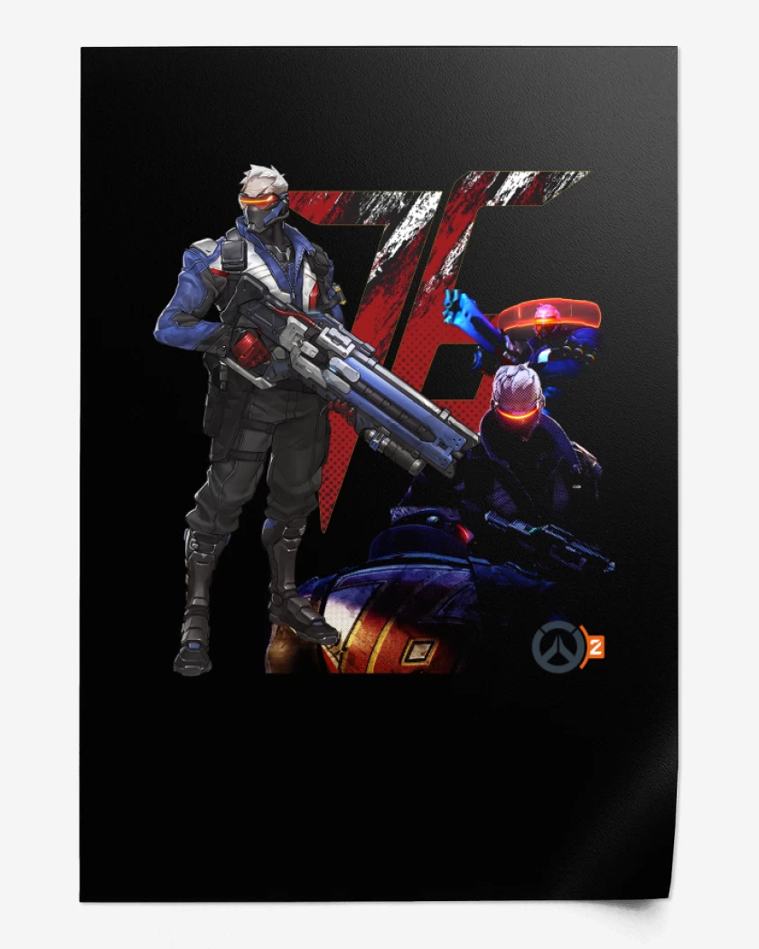 Print Soldier 76