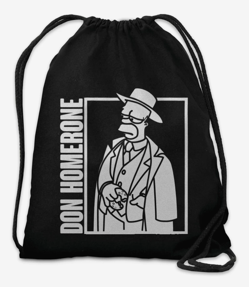 Mochila Negro de Don Homerone