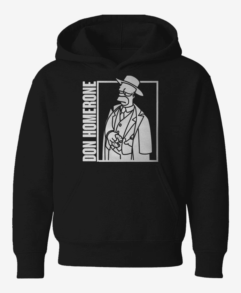 Poleron de niño Negro de Don Homerone