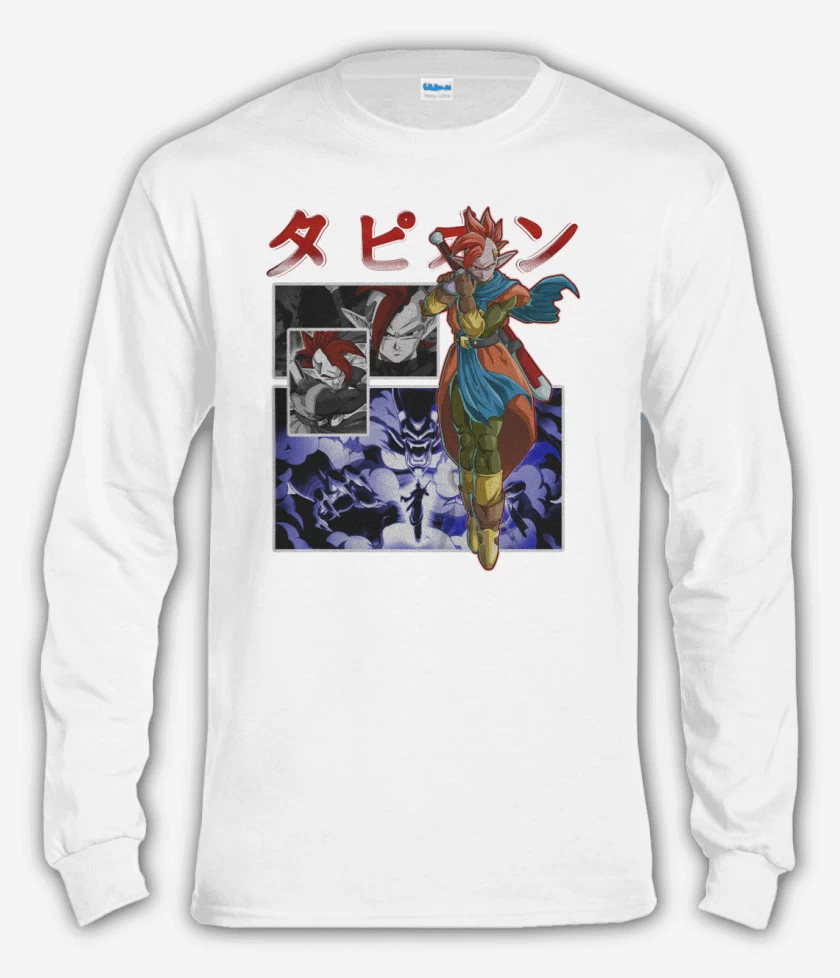 Polera manga larga Blanco de El Tapion