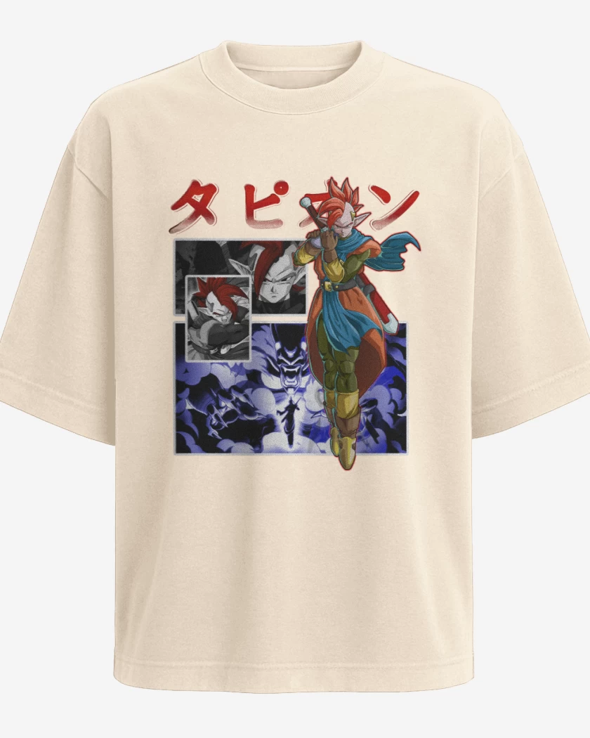Polera Oversize Beige de El Tapion
