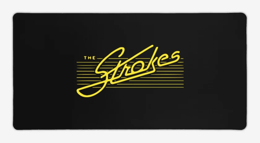 Mouse pad Gamer Negro de The strokes 2
