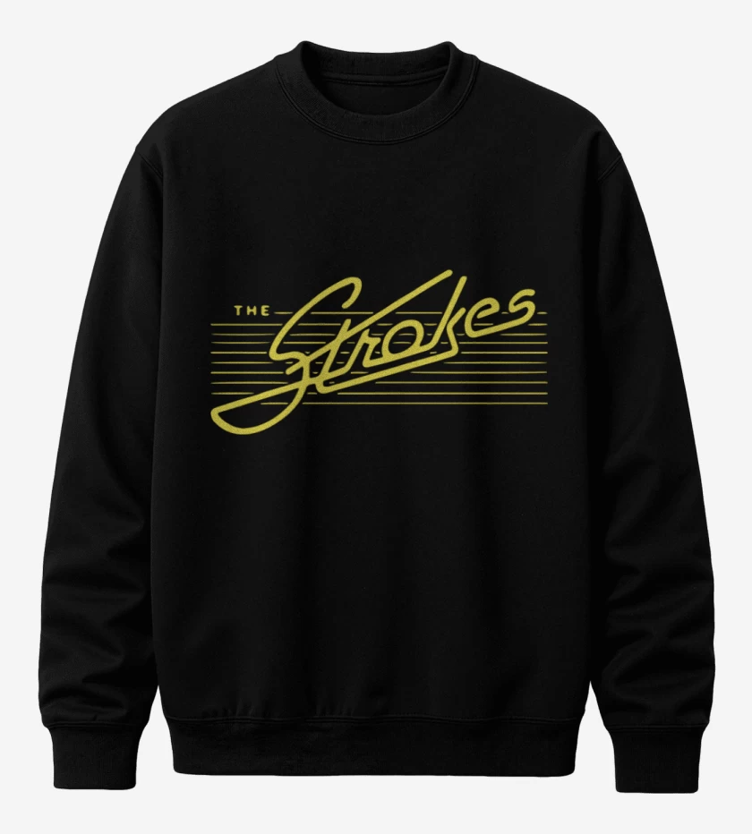 Poleron polo Negro de The strokes 2