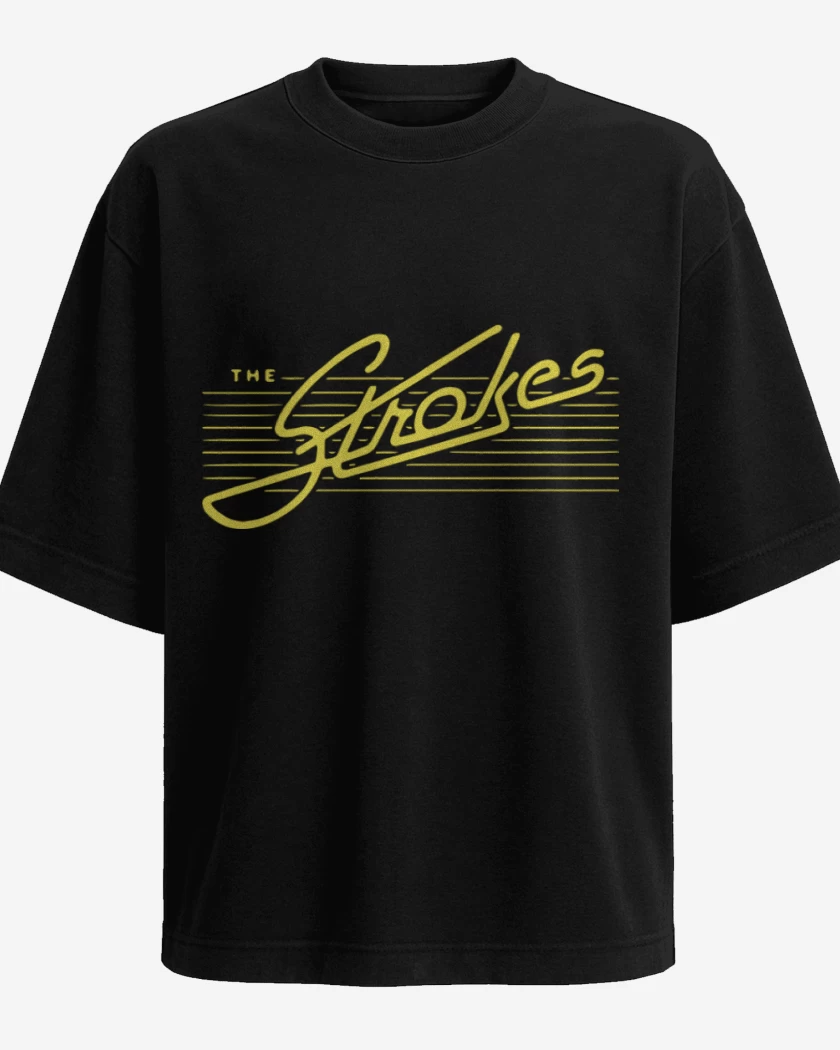 Polera Oversize The strokes 2