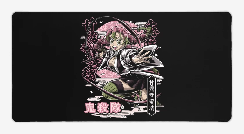 Mouse pad Gamer Negro de Pilar del Amor Kanroji