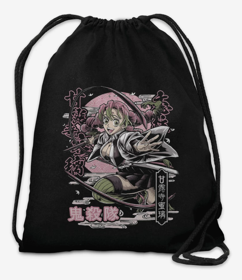 Mochila Negro de Pilar del Amor Kanroji
