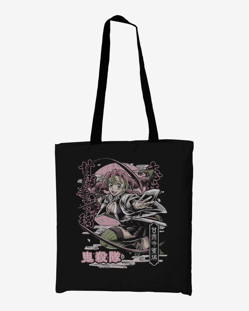 Totebag Negro de Pilar del Amor Kanroji