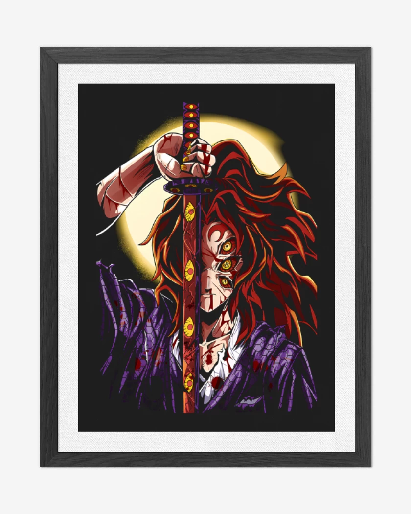 Cuadro decorativo Oni Kokushibo
