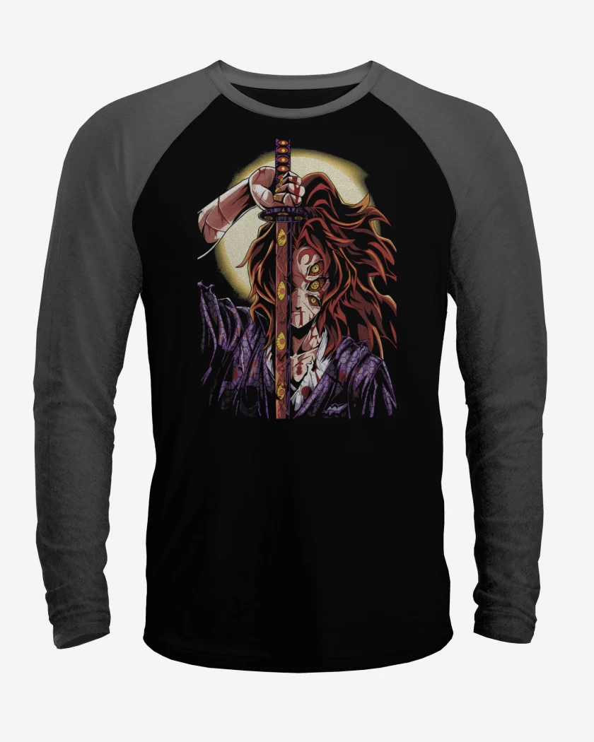 Polera Raglan Oni Kokushibo