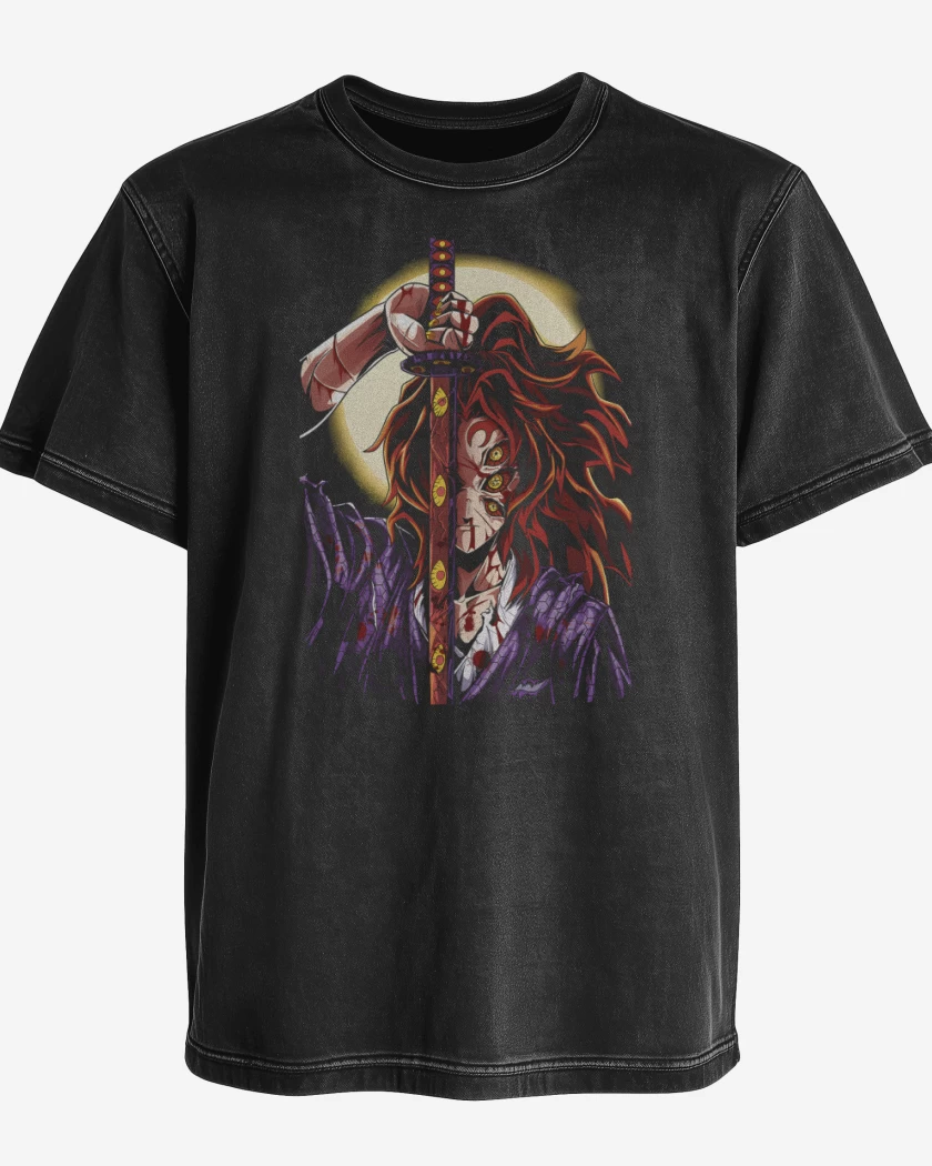 Polera desgastada Oni Kokushibo