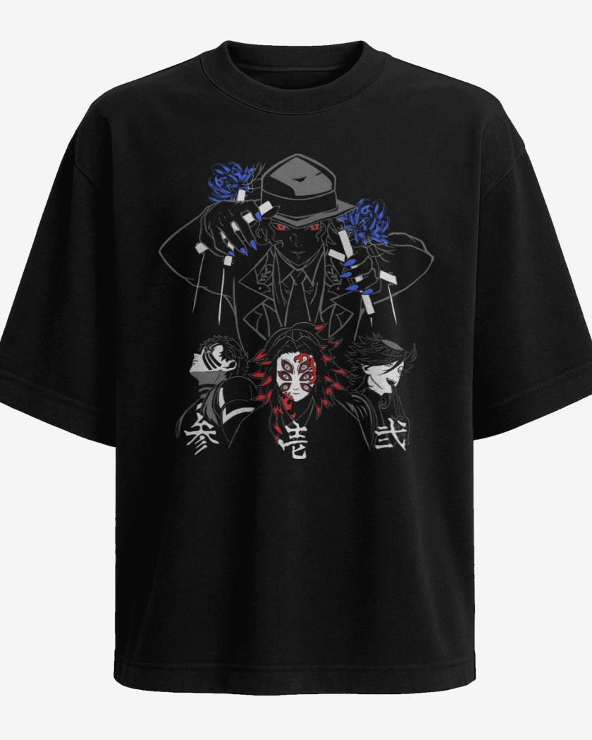 Polera Oversize Muzan y las Lunas Superiores