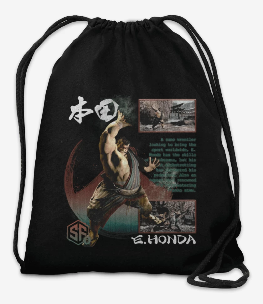 Mochila Negro de SF6 E Honda