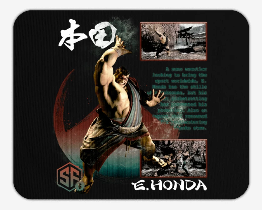 Mousepad SF6 E Honda