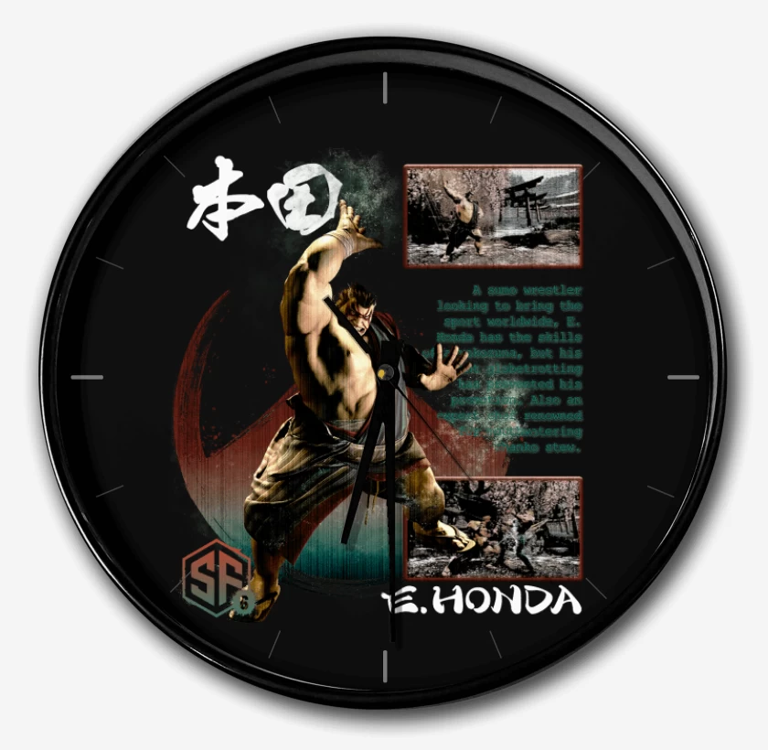 Reloj Negro de SF6 E Honda