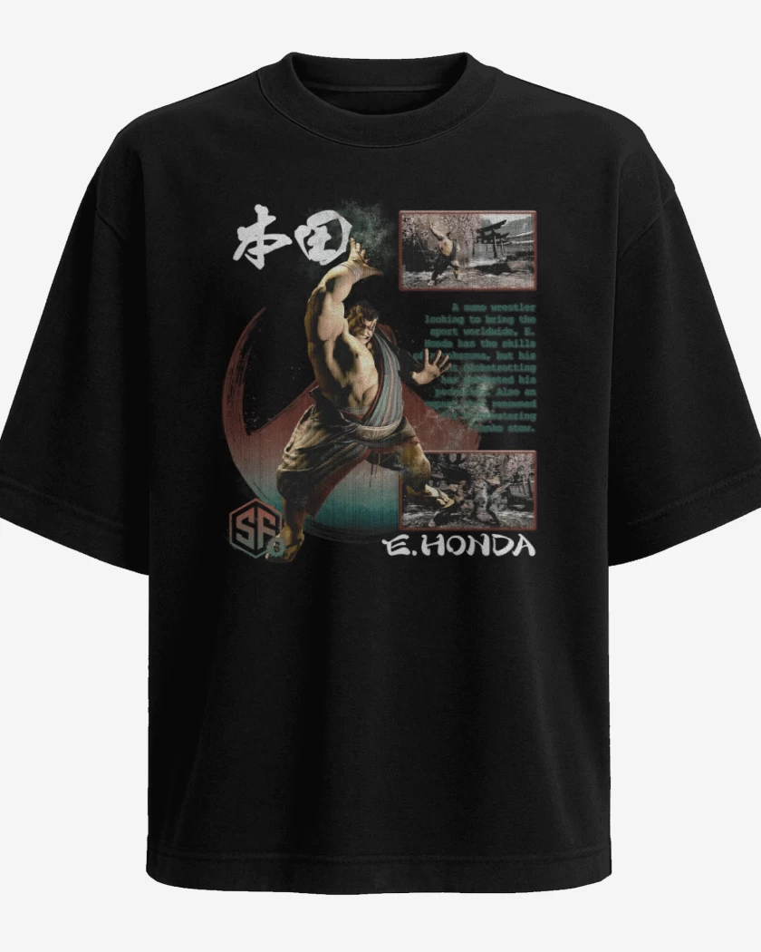 Polera Oversize SF6 E Honda