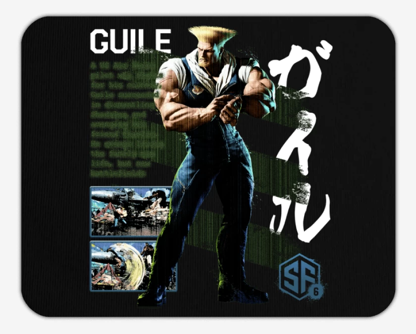 Mousepad SF6 Guile