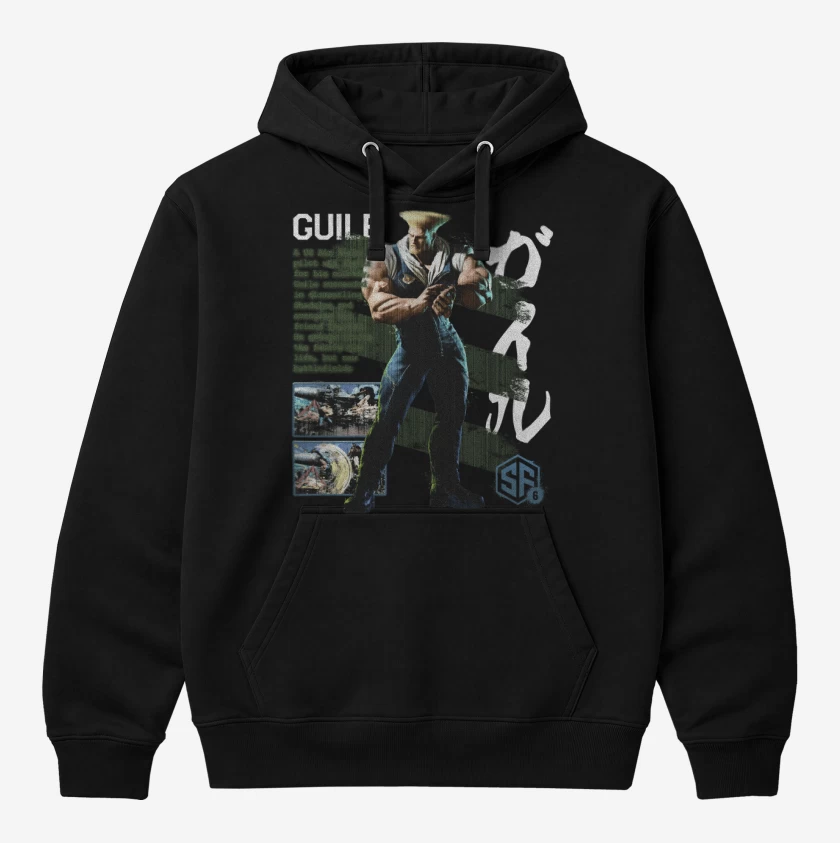 Polerón Canguro Negro de SF6 Guile