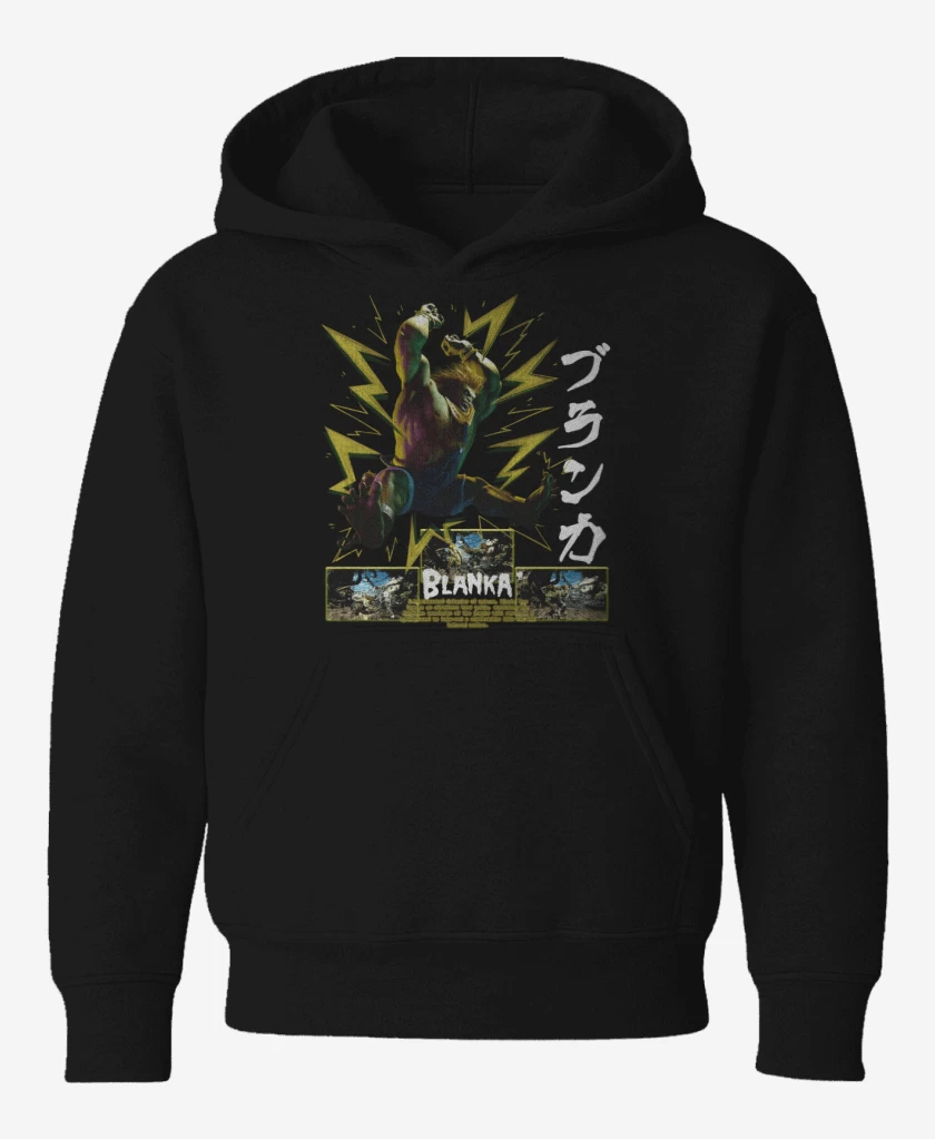 Poleron de niño Negro de SF6 Blanka 