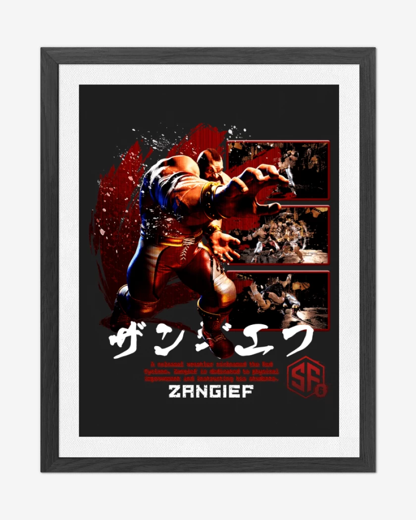 Cuadro decorativo Negro de SF6 Zanfief