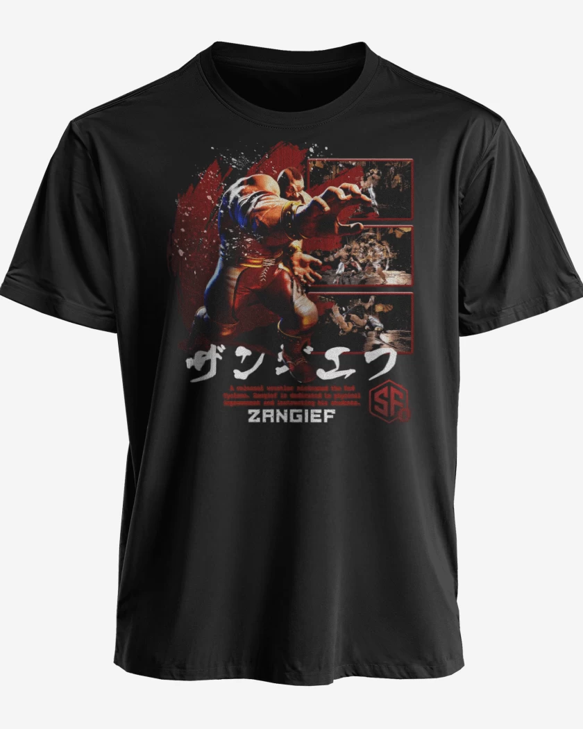 Polera premium Negro de SF6 Zanfief