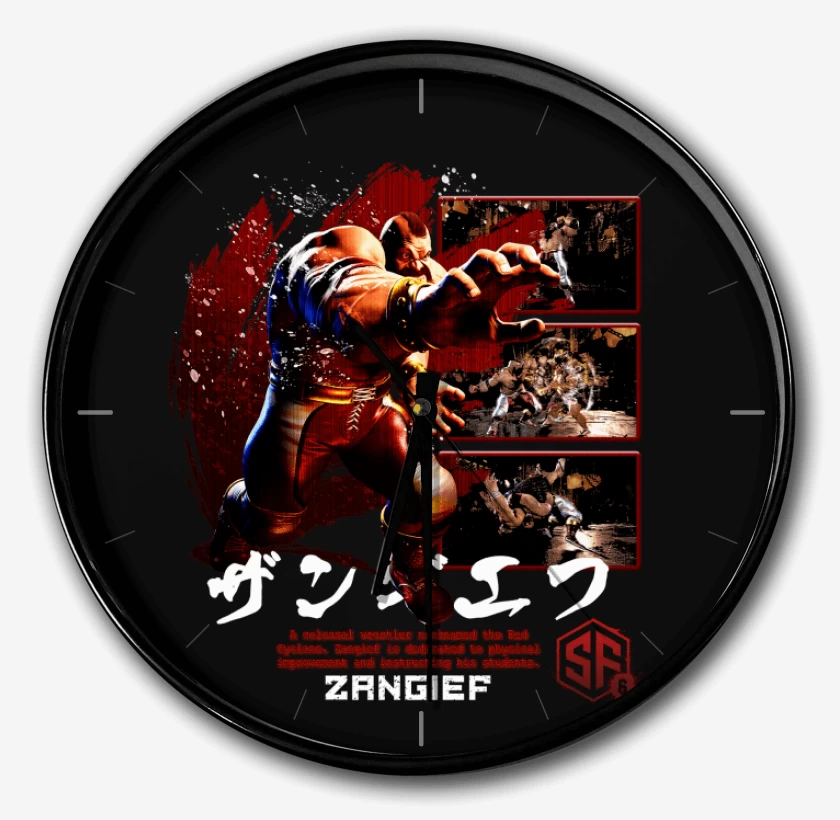 Reloj Negro de SF6 Zanfief