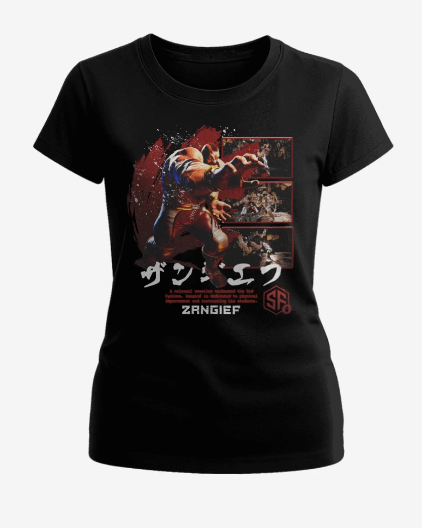 Polera de Mujer Negro de SF6 Zanfief