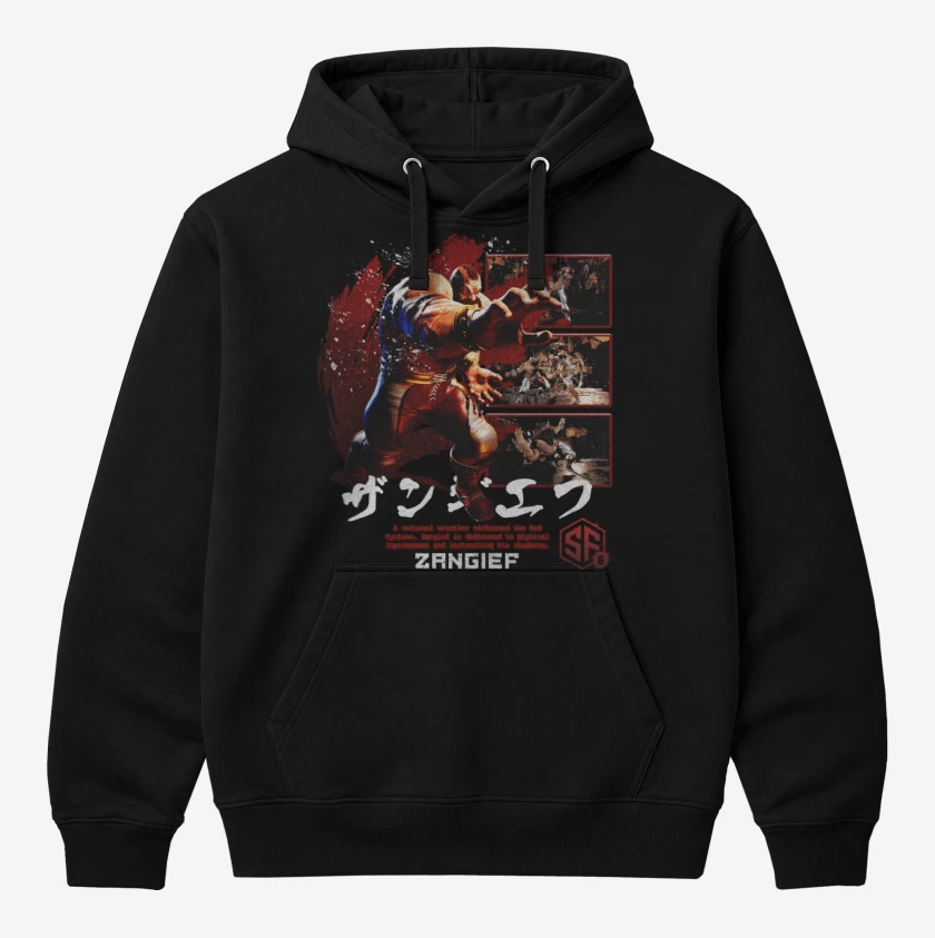 Polerón Canguro Negro de SF6 Zanfief