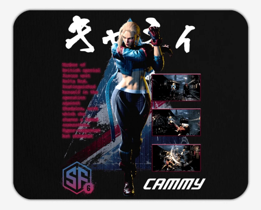 Mousepad SF6 Cammy